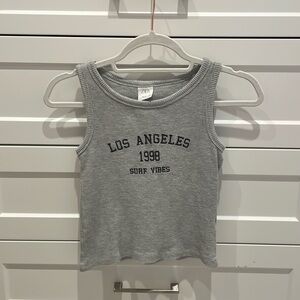 Light grey Zara tank top size:13-14 kids